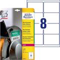 Avery laseretiketter 99,1x67,7 mm (80) Ekstremt motstandsdyktige | Elastiske