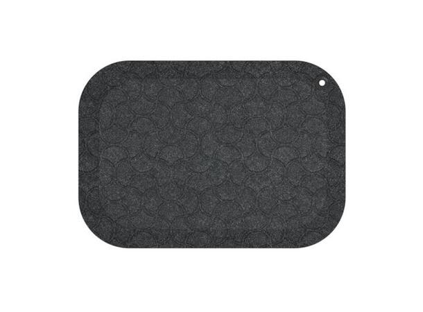Avlastningsmatte Matting, StandUp , sort 
