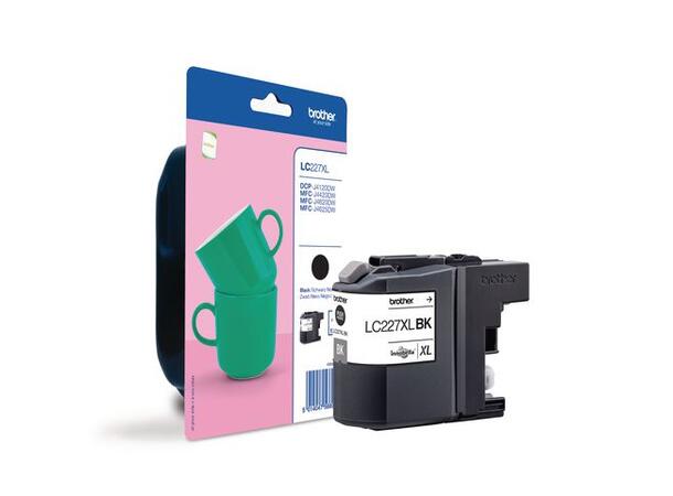 Blekk BROTHER LC227XLBK Sort Sort XL-blekkpatron 