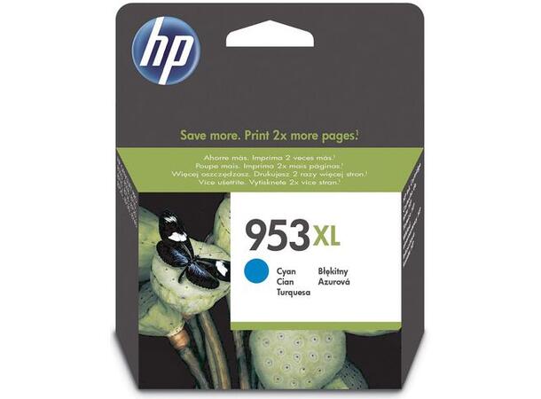 Blekk HP 953XL F6U16AE blå 