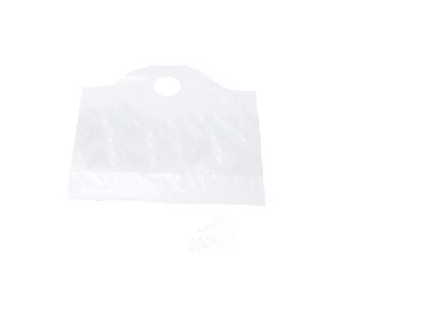 Bærepose plast 55x50x6cm 40my 20 L (500) Hvit 