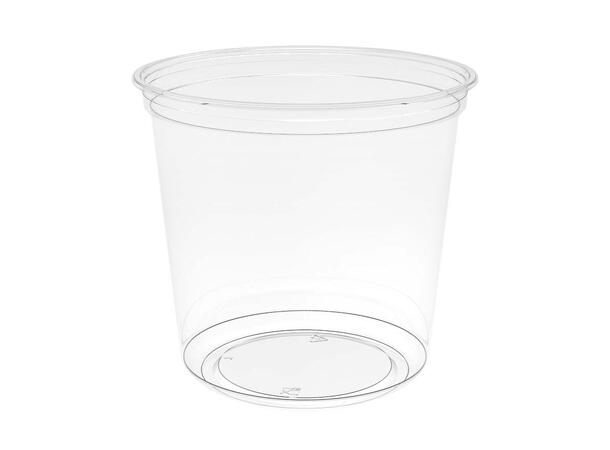 Delibeger 600 ml 20oz | 126 x 70 mm Delikatessebeger i rPET (700 stk) 