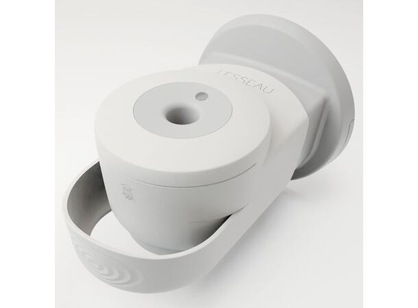 Dispenser LESSEAU manuell såpe hvit Såpedispenser 