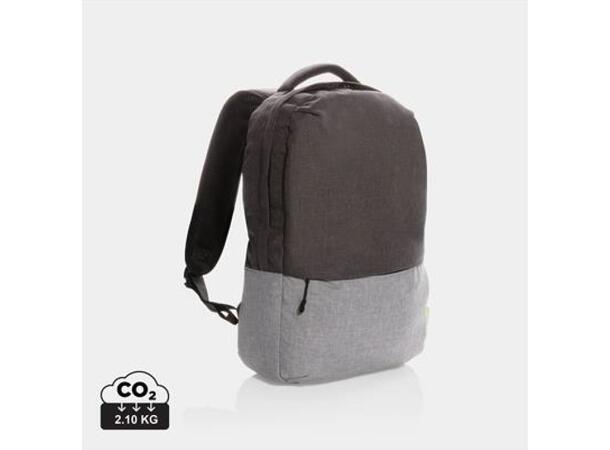 Duo color RPET 15,6'' RFID laptopsekk PVC fri | Ryggsekk | PC-veske 