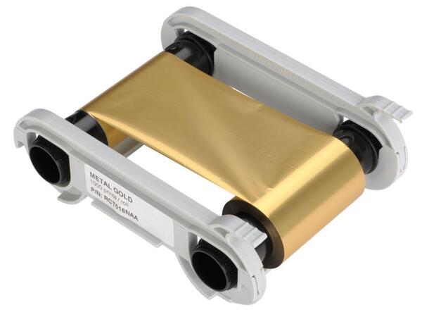 Fargebånd - Edikio gull metallic til FLEX og DUPLEX, 1000 print 
