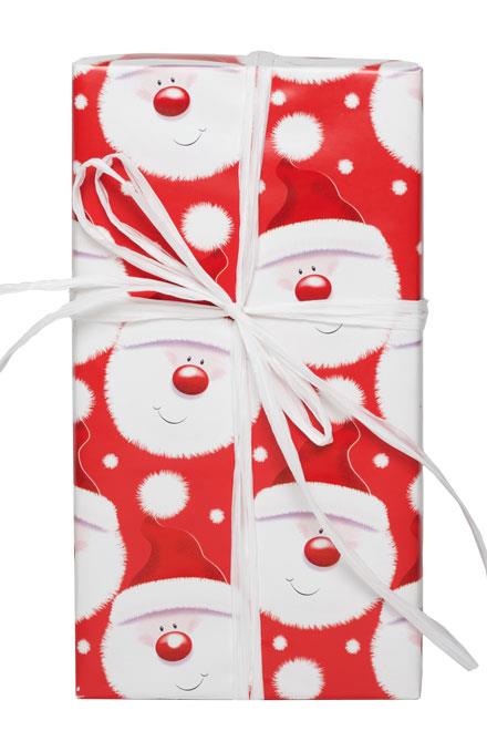 9421922 Hedlunds 16761-57 Gavepapir Fuzzy santa 57cm Diskrull 7 kg  | 154m | Jul