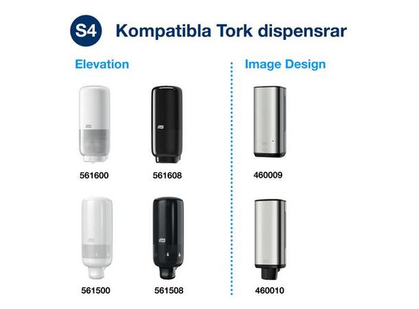 Håndsåpe TORK Sensitiv S4 1L Flytende håndsåpe fra Tork | 1 liter 