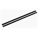 9446508  Kalenderlist Sort, 50cm m/1 krok (25) Topp og bunn