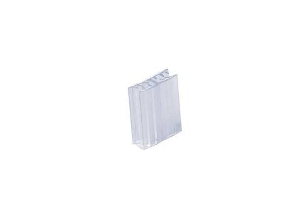 Kortholder - Matvaremerking for to kort Holder for 2 plastkort i høyden 