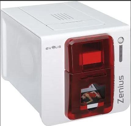 9437673 Evolis ZN1H0000RS Kortprinter Evolis Zenius Expert,USB,LAN ensidig print, nettverk og USB