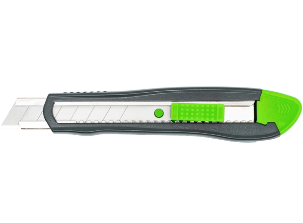 Kuttekniv Q-Connect Heavy Duty 18mm Pappkniv | Pakkekniv | Lager 