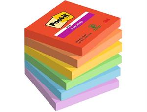 Notatblokk POST-IT SSN 76x76 Playful (6) 