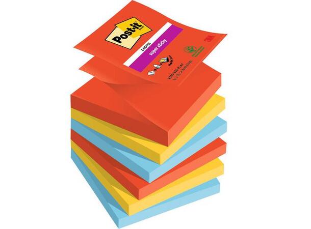 Notatblokk POST-IT SSZN 76x76 Playful(6) 