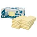 Notatblokk Resirkulert 125x75mm gul (12) Post-It