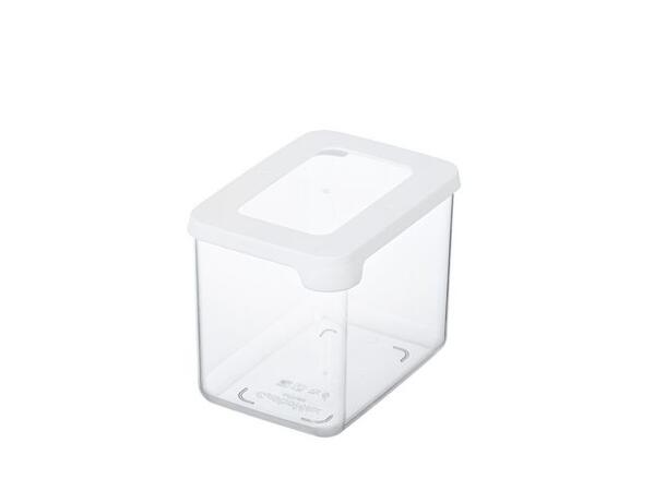 Oppbevaringsboks GASTROMAX tørrmat 0,8L Transparent boks for oppbevaring av mat 