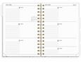 299484 Grieg kalender 97119726 Organizer og Notes GRIEG A5 25/26 flora 