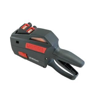 Prismaskin med 2 linjer 32 x 19 mm Contact Premium pristang | 10+6 siffer