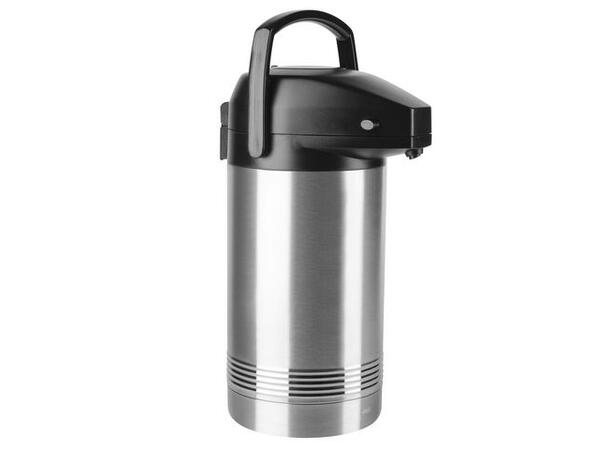 Pumpekanne TEFAL President 3L stål Kaffekanne 