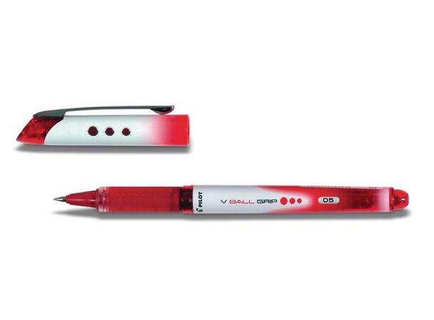 Rollerpenn Pilot Vb5 Grip rød 