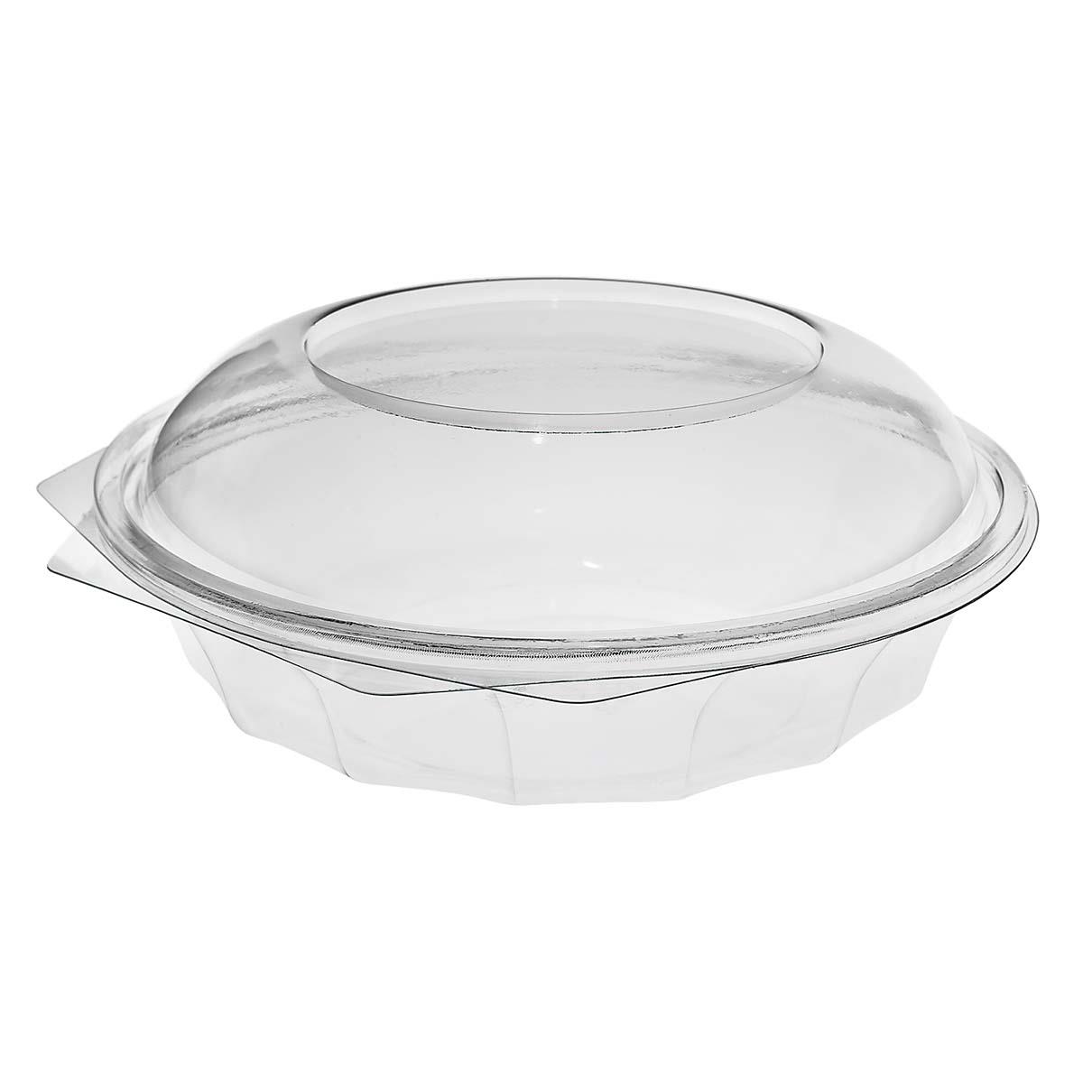 9433773 Paccor E400078 Salatbeger SH 750 ml | 190 x 74  mm beger med hengslet lokk i rPET (240 stk)