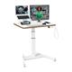 19365964 Leitz65340001 Skrivebord LEITZ hev/senk Elektrisk hvit Fullergonomisk sitt- &amp; ståbord | EL