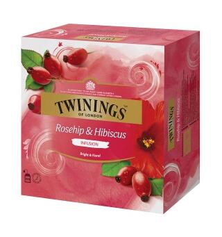 Te TWININGS Nype og hibiskus (100)