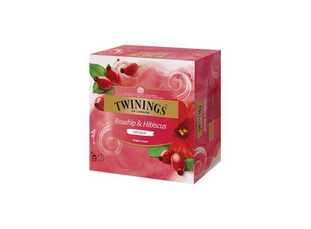 Te TWININGS Nype og hibiskus (100) 