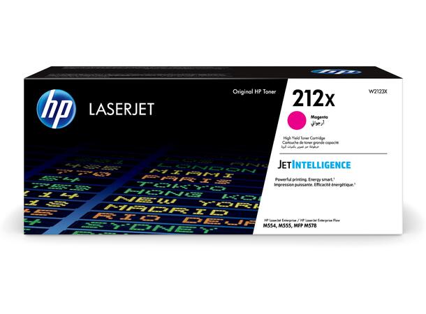 Toner HP 212X Magenta 10 000 sider ved 5 % 