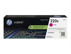 Toner HP 220X magenta LaserJetPro 4202dn Inntil 5500 sider 