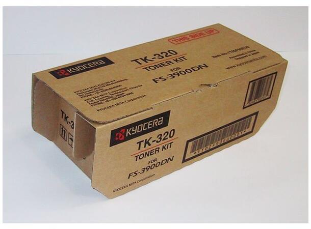 Toner KYOCERA TK-320 15K sort Kapasitet opp til 15000 sider 