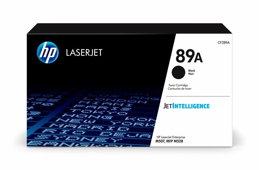 198982 HP CF289A Toner LaserJet 89A sort | 5K til HP Enterprise M507/ M528/