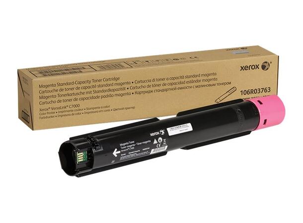 Toner Xerox VersaLink C7000V/DN |C7000V/ Rød/Magenta | 3.300 sider | Standard 