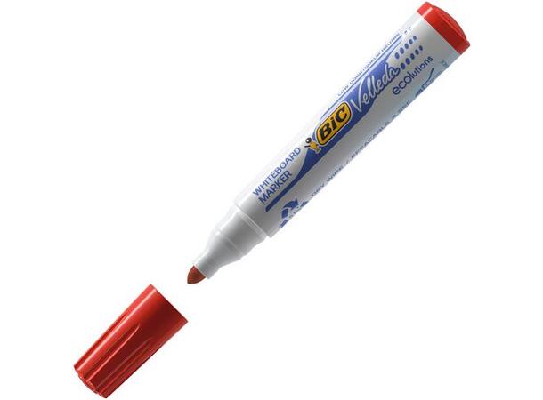 Whiteboardpenn BIC Velleda 1701 rød 