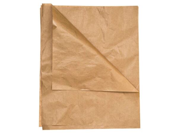 Wraps/hamburgerpapir brun (1000) 33x41cm | 45g | Innpakking | Wrappapir 