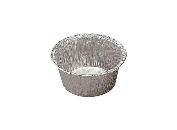 Aluminiumsform 7112 Ø80x35 mm 106ml klassisk rund aluminiumsform 