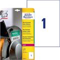 Avery laseretiketter 210x297 mm (10) Ekstremt motstandsdyktige | Elastiske