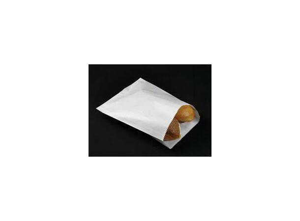 Bakepose papir hvit uten trykk 40g 1/2kg 155x220mm | 1000 stk. 