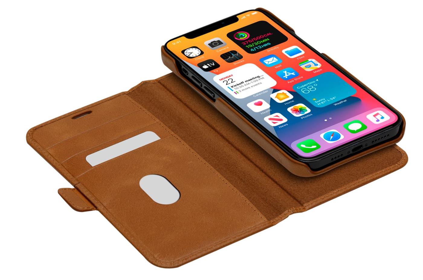 9445699 Dbramante LY61GT001181 DBRAMANTE Lynge - iPhone 12/12 Pro 6.1&quot; Tan / Brun