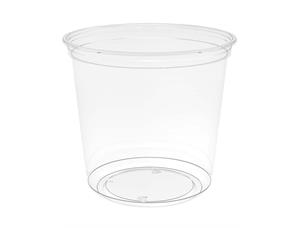 Delibeger 470 ml 16,35oz | 101 x 95 mm Delikatessebeger i rPET (800 stk) 