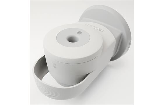 313233 Lilleborg M2.W.I.L.GA Dispenser LESSEAU manuell såpe hvit Såpedispenser