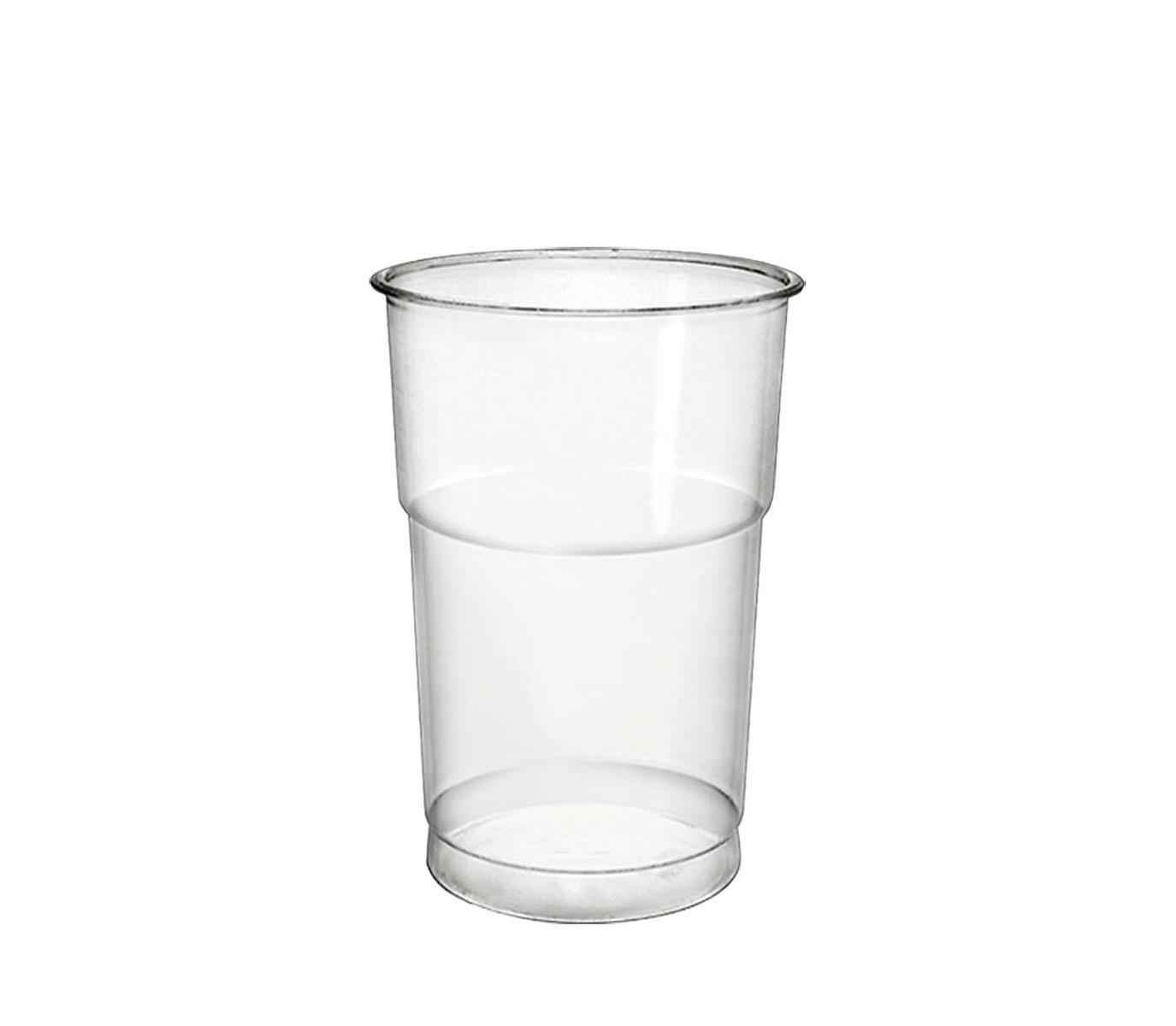 9433570 Paccor PT550/E200102 Drikkeglass med trykk rPET 400/550 ml 