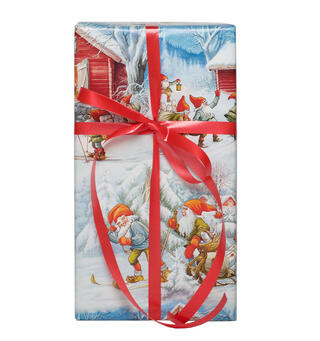 Gavepapir LC julfest 57cm Diskrull 7 kg  | 154m | Jul