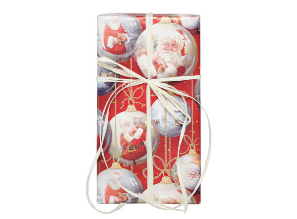 Gavepapir Santa 57cm Diskrull 7 kg  | 154m | Jul 
