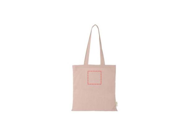 Handlenett Orissa 140gr økologisk bomull 38x42cm med lange hanker 