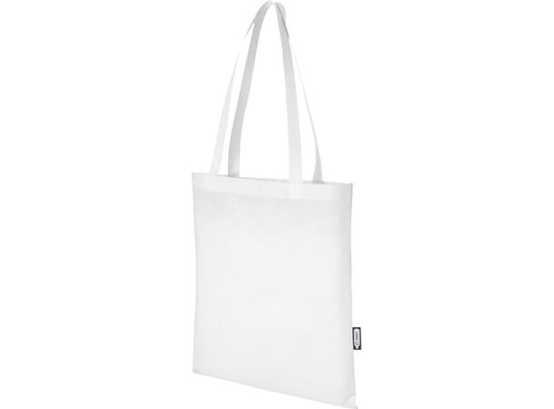 Handlenett Zeus i non-wowen res.PET 38x40cm med lange hanker 