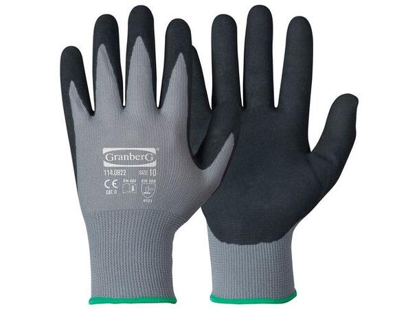 Hanske GRANBERG montering nitril str. 8 Arbeidshanske 