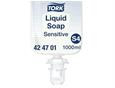 268853 Tork 424701 Håndsåpe TORK Sensitiv S4 1L Flytende håndsåpe fra Tork | 1 liter