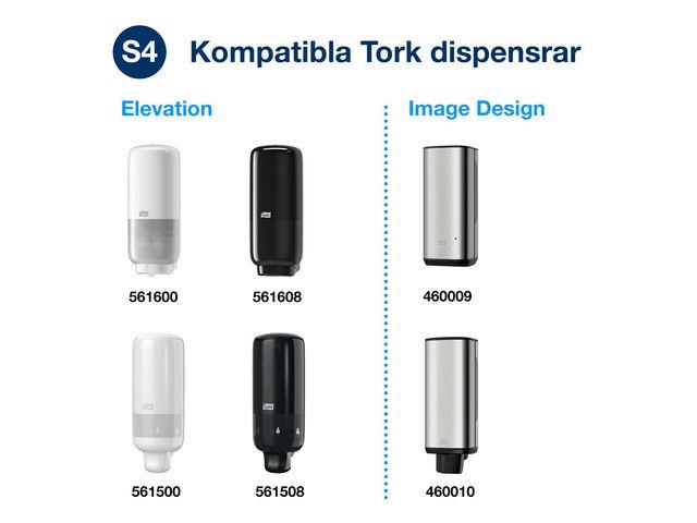 268853 Tork 424701 H&#229;nds&#229;pe TORK Sensitiv S4 1L Flytende h&#229;nds&#229;pe fra Tork | 1 liter