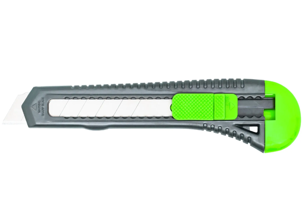 Kuttekniv Q-Connect Medium Duty 18mm Pappkniv | Pakkekniv | Lager 