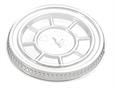 9443701 Paccor 114106 Lokk flate i rPET til beger 95mm m. hull (eske 800 stk)